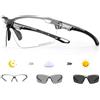 SCVCN Occhiali da ciclismo fotocromatici UV400 Occhiali da corsa per sport all'aria aperta Uomo Occhiali da sole da ciclismo MTB Occhiali da bici da strada da donna