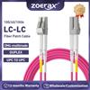 ZoeRax Cavo in fibra ottica ZoeRax OM4 LC a LC UPC 100/40/10Gb Cavo in fibra ottica multimodale duplex MMF 50/125μm LSZH