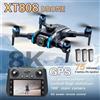 NONE Drone GPS Originale XT808 8K Professionale con Doppia Fotocamera 4K HD, Motore Brushless, WIFI FPV, Quadricottero RC Pieghevole, Elicottero, Giocattolo per Bambini