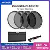 NEEWER Kit filtro obiettivo ND ND2 ND4 ND8 ND16 Custodia filtro Densità neutra e kit accessori Canon Nikon Sony Panasonic DSLR Camera