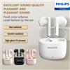 PHILIPS TAT2420 Auricolari Bluetooth wireless semi-in-ear Qualità audio HIFI Chiamata Riduzione del rumore Mini auricolare musicale portatile