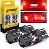 AUXITO 2 pezzi T20 7443 W21/5W lampadine a LED luce freno rossa Canbus senza errori con segnale ventola lampada di coda doppia modalità 12V lampade automatiche