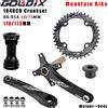 GOLDIX 104BCD Dente largo e stretto Parti per mountain bike Guarnitura 165/170/175mm Manovelle Rotonde/Ovali Chainrings 32T/34T/36T/38T MTB
