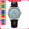 BERNY Orologi da uomo Orologio da polso sottile, classico ed elegante, di lusso, con cinturino in pelle, orologio da polso alla moda ed elegante