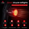 X-TIGER Luce posteriore per bici Luce di rilevamento del freno intelligente ad alta luminosità IPX6 Fanale posteriore di ricarica a LED impermeabile Accessori per bici MTB