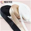 Meetee Nastri Elastici in Nylon da 5/10M, 6-30mm, per Spalline Reggiseno, Cinghie, Fasce, Nastri Elastici per Biancheria Intima, Accessori per Cucito