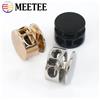 Meetee 20 Pz 10*15mm Cavo di Metallo Blocco per Cappello Vestiti Imbottiture Giacca Fermacorda e ganci End Regolazione Corda Serrature Fibbie Accessori Per Cucire FAI DA TE