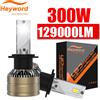 Heyword Ad Alta Potenza CSP H4 H7 LED 390W 129000LM H1 H8 H9 H11 Auto LED Lampadine 9005 HB3 9006 HB4 9012 HIR2 Auto Fendinebbia 6000K