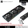 Thermalright TL-UB36/24 Ventola a fila integrata, 120x25mm, connessione a una linea sulla scheda madre, ventola di raffreddamento del telaio ad alte prestazioni