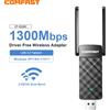 COMFAST 1200M Adaptador Wifi Adattatore Usb 5Ghz Ethernet Schede di Rete Lan MT7612U Wireless Para De Rede Ricevitore Tarjeta Linux