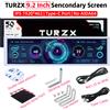 SHCHV TURZX Schermo secondario con telaio tipo C da 9,2 pollici Display IPS 1920 * 462 CPU GPU RAM HDD Monitor meteorologico LCD No AIDA64 USD Display