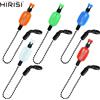 Hirisi 3 pezzi Allarmi per morso Swinger per pesca alla carpa Plastica trasparente durevole a 5 colori con clip resistenti alla linea Accessori per la pesca alla carpa