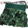 Meetee 1/2/4/5 Metri 17 centimetri Paillettes Nappa Frangia Lace Trim Abito per party di matrimonio Nastro decorativo Tessuto Borsa da cucito fai da te Accessorio per vestiti