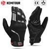KEMITOUR Guanti da moto Guanti da equitazione estivi Guanti da moto touchscreen con nocche rigide per Dirt Bike Motocross ATV UTV CE 1KP