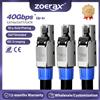 ZoeRax Connettore per cavo Ethernet ZoeRax RJ45 CAT8 CAT7 CAT6A senza attrezzi, schermato, 40/10 Gbps, per cavi di rete STP 22~24AWG