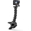 GoPro Supporto per morsetto flessibile Jaws originale con collo di cigno regolabile per GoPro Hero 13 12 11 10 9 8 7 6 5 4 Max DJI Osmo Treppiede per fotocamera