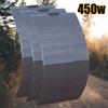 xinpuguang Pannello solare flessibile da 12V 450W 300W 150W kit caricabatterie da 12V 24V sistema per balcone domestico, camper RV auto barca viaggio 220V 1000W magazzino UE, spedizione DHL