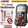 ANENG Multimetro Digitale Multifunzione ANENG M128 6000 Conti, Tester di Tensione AC/DC, Corrente, Resistenza, Capacità, NCV e Induzione di Tensione