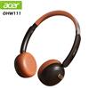 Acer OHW111 Cuffie Bluetooth INS Stile retrò Over Ear Auricolare wireless Bluetooth 5.4 HIFI Auricolare stereo Gamer 70 ore di riproduzione
