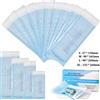 JUN.M 10/50/200PCS Sacchetti per sterilizzazione autosigillanti, sacchetto di stoccaggio autoadesivo monouso Borsa per sterilizzazione per tatuaggi/chiodi/strumenti dentali