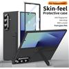 SAMSUNG Custodia Originale Pieghevole per Samsung Galaxy Z Fold 7 con Supporto e Pellicola Protettiva in Vetro Temperato, Compatibile con Fold7 e Fold8, Custodia PC con Impugnatura