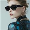 ZENOTTIC Occhiali da sole polarizzati ZENOTTIC da donna alla moda: occhiali da sole classici con montatura cateye da donna - occhiali retrò carini con protezione UV400