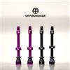 OFFBONDAGE Bicicletta 2/Pack F/V Valvola Tubeless Lega di Alluminio Prevenzione della Corrosione 45mm 65mm 80mm Con Strumento di Smontaggio del Nucleo della Valvola