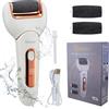 Hatteker Lima Elettrica per Piedi Ricaricabile USB, Rimuovi Calli, Dispositivo per Pedicure, Strumento per la Cura dei Piedi, Rimozione Pelle Dura del Tallone, Impermeabile