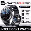GUHUAVMI GH5 PRO GPS Tracker Ultra Smartwatch Uomo, Orologio 5 Pro con Schermo AMOLED HD, Cardiofrequenzimetro, Chiamate Bluetooth, Impermeabile, Novità 2025