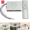 IRALAN Controller luce ventola e striscia luminosa 240mA 340mA Controller per lampada ventilatore rotonda Dimmer temperatura colore regolabile