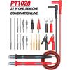 ANENG PT1028 1000V 22In 1 Combinazione clip a coccodrillo Multimetro Silicone Universale Multi-funzione cavi Test Cavo Tester