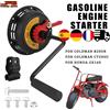 JFGRACING A manovella No-Pull Starter Micro Tiller Trebbiatrice Spruzzatore Generatore di pompa dell'acqua per COLEMAN CT200U B200R HONDA GX160