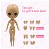 Hot Toys ICY DBS Blyth Doll 19 Giunti 30cm Scala 1/6 BJD Corpo Testa calva Senza parrucca Non verniciata Pratica trucco fai da te Costume Doll per collezionisti