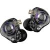 KZ Preordine KZ Gale Auricolare IEM Hi-Fi con driver super lineare in-ear per giochi con cavo a 2 pin da incasso staccabile placcato argento