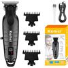 Kemei Km-2293 Barbiere Cordless Tagliacapelli 0mm Zero Gapped Carving Tagliacapelli Macchina da taglio elettrica professionale per finiture