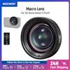 NEEWER Obiettivo macro compatibile con la action camera DJI Osmo Action 5 Pro/4, 2 elementi in 1 gruppo, ingrandimento 2X