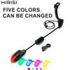 Hirisi B2011S Segnalatori LED per Pesca alla Carpa con 4 Testine in Plastica per Allarme di Abboccata, Indicatore di Abboccata, Accessori per Attrezzatura da Pesca