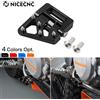 NICECNC Pedale del freno pieghevole posteriore Piastra punta passo per KTM 690 Enduro R 690 SMC R 390 790 890 1090 Adventure R 1290 Super Adventure/R/S/T