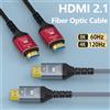 CYANMI Cavo HDMI 2.1 in fibra ottica 8K HDMI 8K60hz 4K120hz HDCP eARC 48Gbps Cavo Ultra HDMI per Apple-TV Dolby-Vision-Atmos PS5 4080 4090