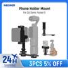 NEEWER Supporto per telefono compatibile con DJI Osmo Pocket 3, Accessori di espansione Supporto per telefono cellulare con filettatura da 1/4" per treppiede