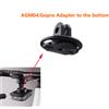 RAVEMEN AGM03 Adattatore Gopro Staffa di montaggio per bici per RAVEMN FR500/FR300/FR160 Luce a fondo inferiore sotto la bici Supporto per computer in nylon
