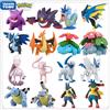 TAKARA TOMY Originale Takara Tomy Pokemon Mega Gengar Gyarados Lucario Absol Figura Giocattoli Anime Venusaur Charizard Blastoise Mewtwo Modello di Bambola