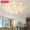 IRALAN Plafoniera minimalista nordica con telecomando Soggiorno Lampada da soffitto moderna e creativa con design a petalo Camera da letto