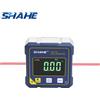 Shahe Inclinometro digitale ricaricabile SHAHE, mini mirino angolare goniometro con doppio laser, forte indicatore angolare magnetico su 4 lati
