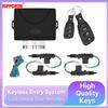 hippcron Kit di chiusura del sistema di accesso senza chiave per porta con serratura telecomando per auto Hippcron 12V con attuatore per serratura a 4 porte universale