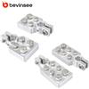 Bevinsee Terminale batteria piatto a 4 punti/6 punti per alette 4/0 AWG e giù, per batterie standard stile post SAE, per Northstar AGM35, AGM34, AGM34/78, AGM65, AGM24, AGM24F, AGM27, AGM27F