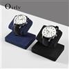 Oirlv Espositore per orologi da polso Scaffale per orologi in microfibra Collana Bracciale Organizzatore Rack Porta orologi per braccialetti Vetrina