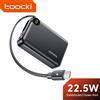 Toocki 20000mAh Powerbank PD 22,5W Display a ricarica rapida Power Bank con cavo di tipo C per iPhone 14 15 16 Samsung S23 Xiaomi 12