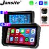jansite 5/6.25 pollici TPMS Navigazione GPS Moto IPX7 Impermeabile Carplay Display Schermo Portatile Moto Wireless Android Auto Monitor