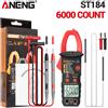 ANENG Pinza amperometrica Multimetro ANENG ST184 Digitale Vero RMS 6000 Conti Tester di misurazione professionali Tensione CA/CC Corrente CA Ohm Strumento